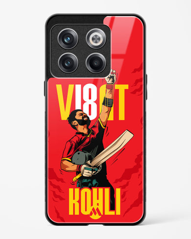 Virat King Kohli Glass Case Phone Cover-(OnePlus)