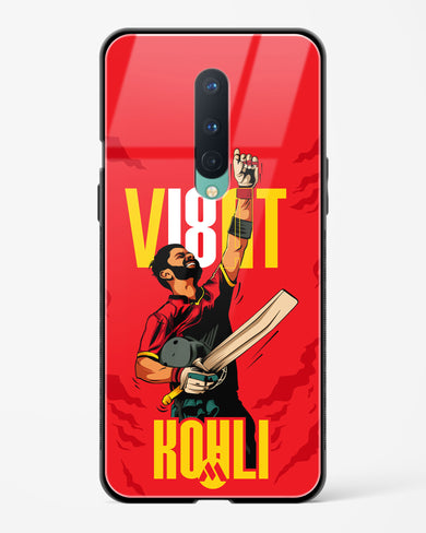 Virat King Kohli Glass Case Phone Cover-(OnePlus)