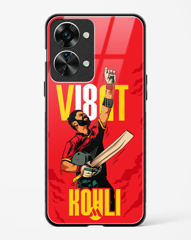 Virat King Kohli Glass Case Phone Cover (OnePlus)