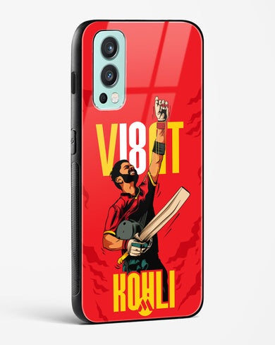 Virat King Kohli Glass Case Phone Cover (OnePlus)