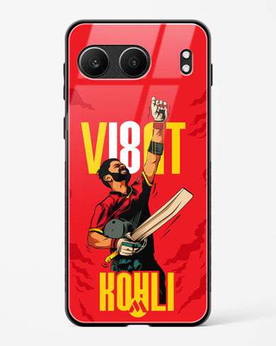 Virat King Kohli Glass Case Phone Cover (OnePlus)