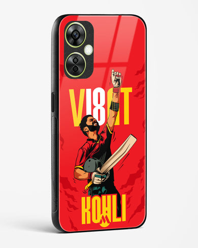 Virat King Kohli Glass Case Phone Cover (OnePlus)