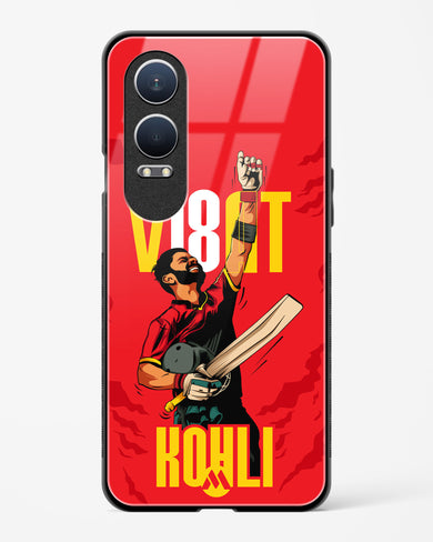 Virat King Kohli Glass Case Phone Cover (OnePlus)