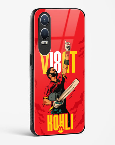 Virat King Kohli Glass Case Phone Cover (OnePlus)