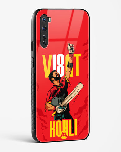 Virat King Kohli Glass Case Phone Cover-(OnePlus)