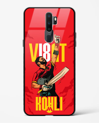 Virat King Kohli Glass Case Phone Cover-(Oppo)