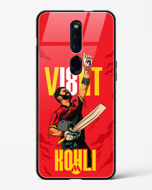 Virat King Kohli Glass Case Phone Cover (Oppo)