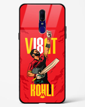 Virat King Kohli Glass Case Phone Cover (Oppo)