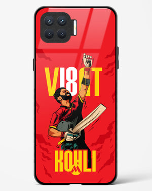 Virat King Kohli Glass Case Phone Cover-(Oppo)