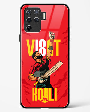 Virat King Kohli Glass Case Phone Cover (Oppo)