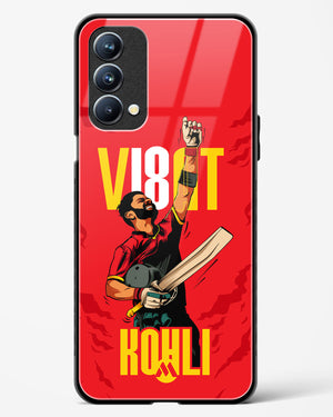 Virat King Kohli Glass Case Phone Cover (Oppo)