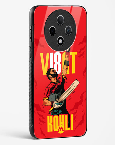 Virat King Kohli Glass Case Phone Cover (Oppo)