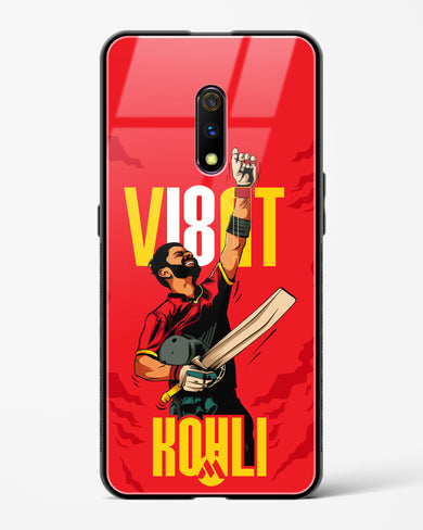 Virat King Kohli Glass Case Phone Cover-(Oppo)