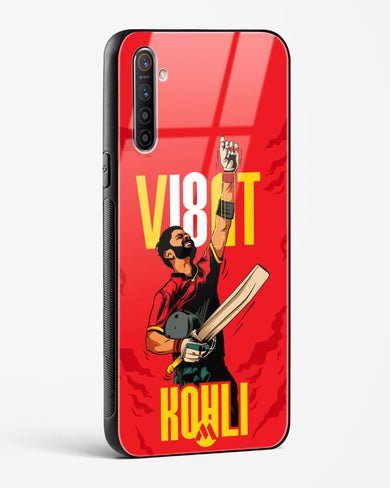 Virat King Kohli Glass Case Phone Cover-(Oppo)