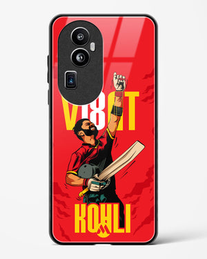 Virat King Kohli Glass Case Phone Cover (Oppo)