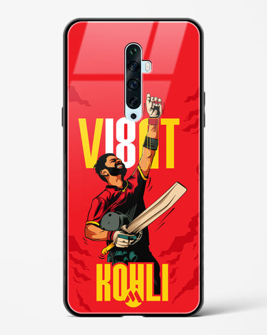 Virat King Kohli Glass Case Phone Cover (Oppo)