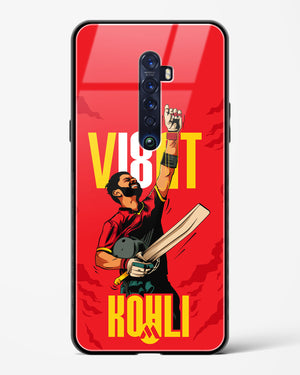 Virat King Kohli Glass Case Phone Cover (Oppo)