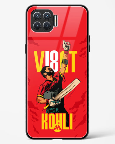 Virat King Kohli Glass Case Phone Cover (Oppo)