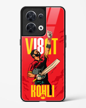 Virat King Kohli Glass Case Phone Cover (Oppo)