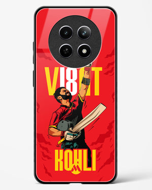 Virat King Kohli Glass Case Phone Cover (Realme)