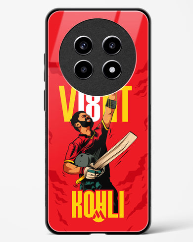 Virat King Kohli Glass Case Phone Cover (Realme)