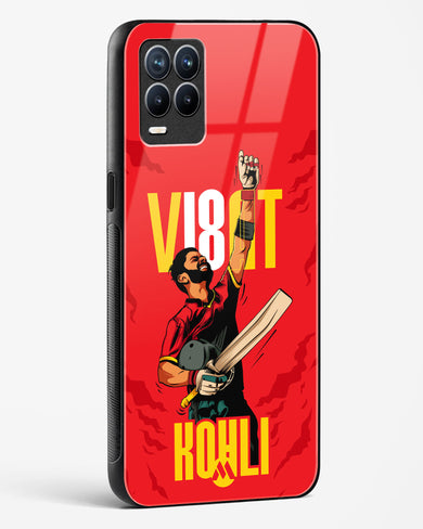 Virat King Kohli Glass Case Phone Cover (Realme)