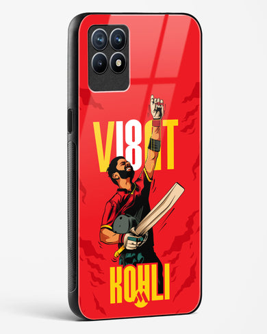 Virat King Kohli Glass Case Phone Cover-(Realme)