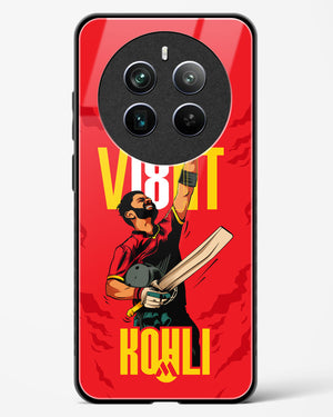 Virat King Kohli Glass Case Phone Cover (Realme)