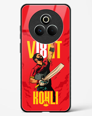 Virat King Kohli Glass Case Phone Cover (Realme)