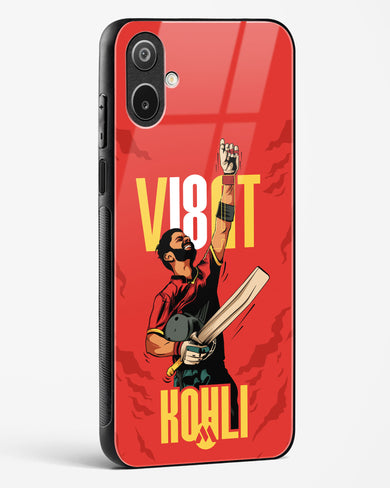 Virat King Kohli Glass Case Phone Cover (Samsung)