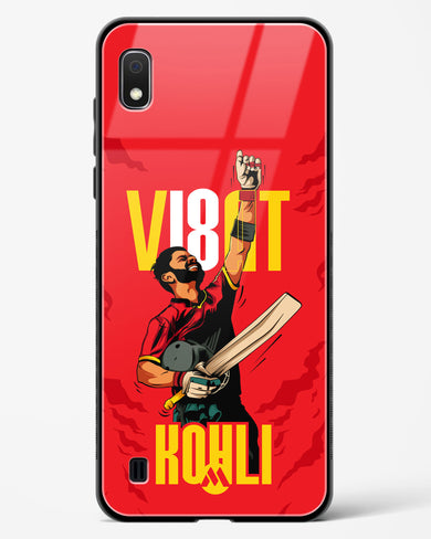 Virat King Kohli Glass Case Phone Cover-(Samsung)