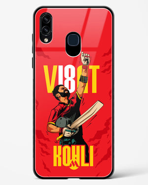 Virat King Kohli Glass Case Phone Cover-(Samsung)