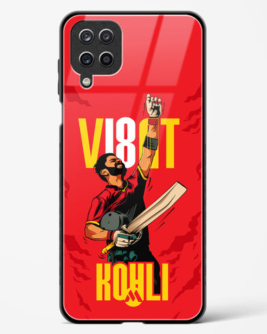 Virat King Kohli Glass Case Phone Cover-(Samsung)