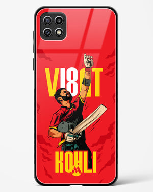 Virat King Kohli Glass Case Phone Cover-(Samsung)