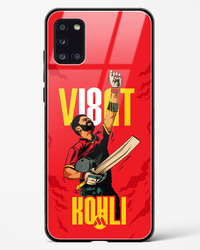 Virat King Kohli Glass Case Phone Cover-(Samsung)