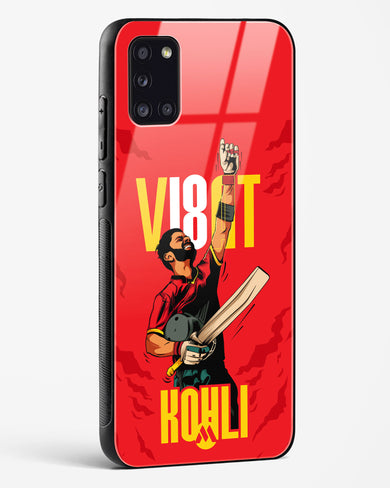 Virat King Kohli Glass Case Phone Cover-(Samsung)