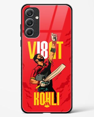 Virat King Kohli Glass Case Phone Cover (Samsung)