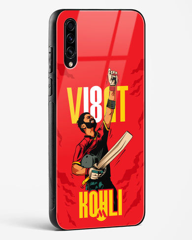 Virat King Kohli Glass Case Phone Cover-(Samsung)