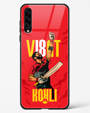 Virat King Kohli Glass Case Phone Cover-(Samsung)