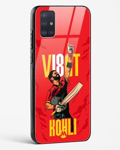 Virat King Kohli Glass Case Phone Cover (Samsung)