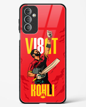 Virat King Kohli Glass Case Phone Cover (Samsung)