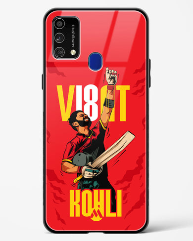 Virat King Kohli Glass Case Phone Cover-(Samsung)