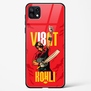Virat King Kohli Glass Case Phone Cover (Samsung)
