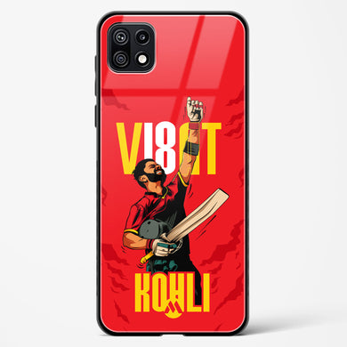 Virat King Kohli Glass Case Phone Cover (Samsung)