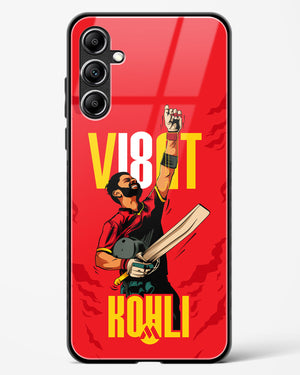 Virat King Kohli Glass Case Phone Cover (Samsung)