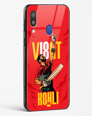 Virat King Kohli Glass Case Phone Cover-(Samsung)