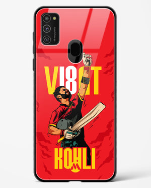 Virat King Kohli Glass Case Phone Cover-(Samsung)