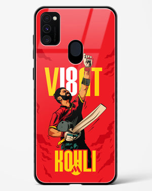 Virat King Kohli Glass Case Phone Cover (Samsung)