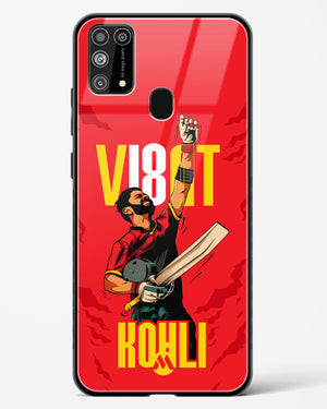 Virat King Kohli Glass Case Phone Cover-(Samsung)