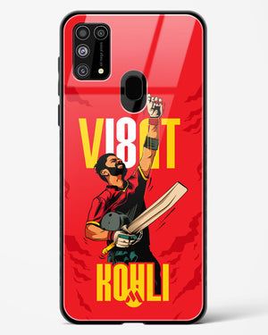 Virat King Kohli Glass Case Phone Cover-(Samsung)